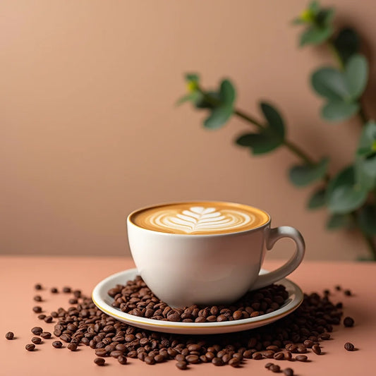 Coffee, Fresh Rosted, Latte, Looseleaf Teas - Fresh Rosted Coffee Latte Pairings With Loose Leaf Tea